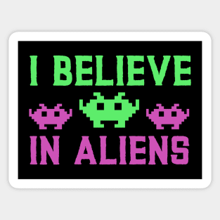 I Believe In Aliens Sticker